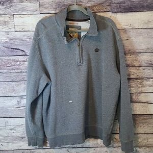 HALF ZIP SWEATSHIRT